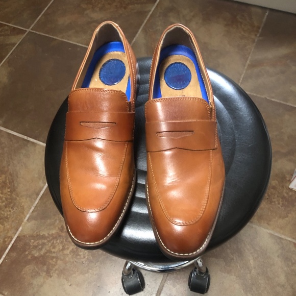 Nun Bush Cognac Leather Penny Loafer - 53